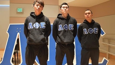 WSU Lambda Phi Epsilon - Beta Class Probate