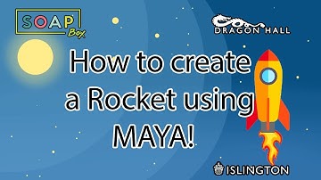 🚀How to create a rocket using Maya🚀