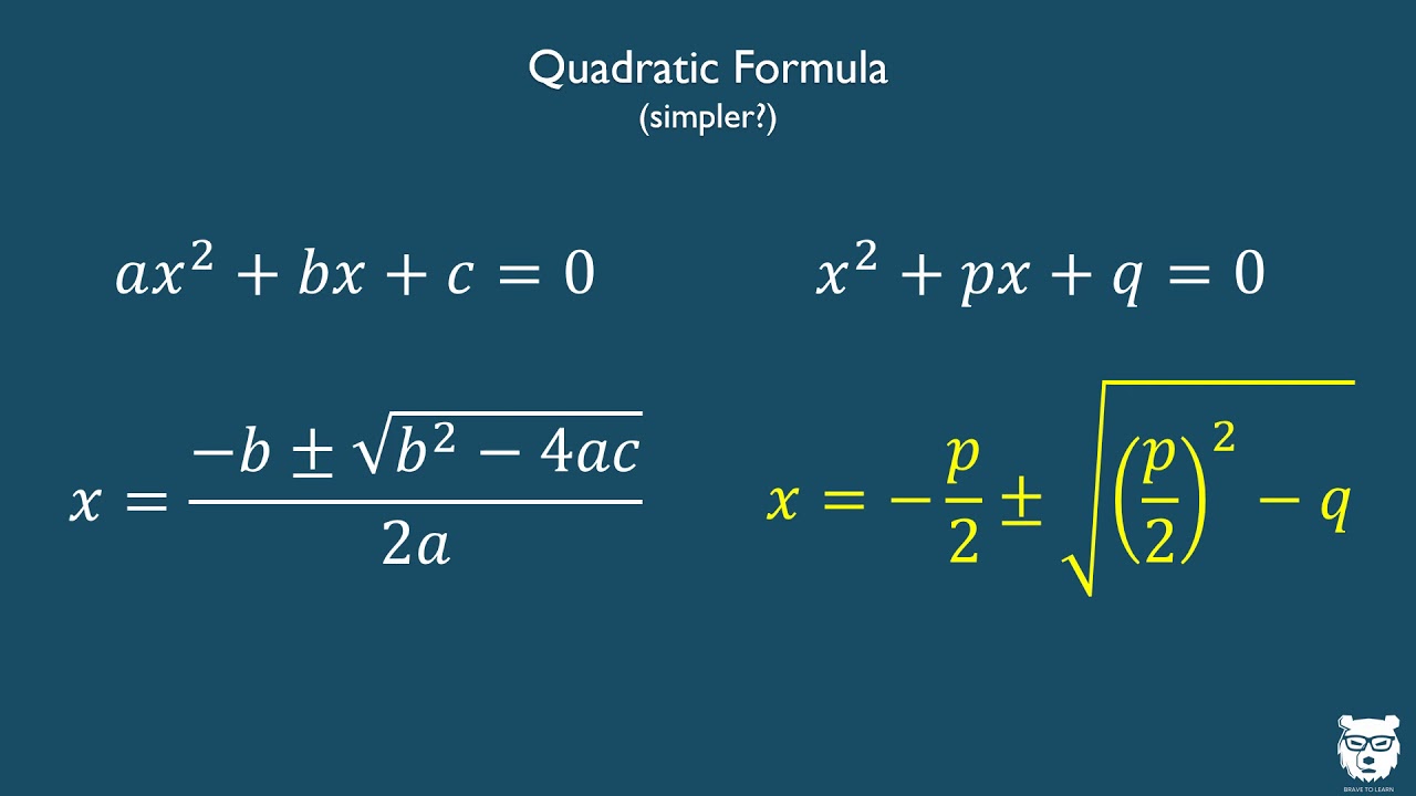 pq Formula 