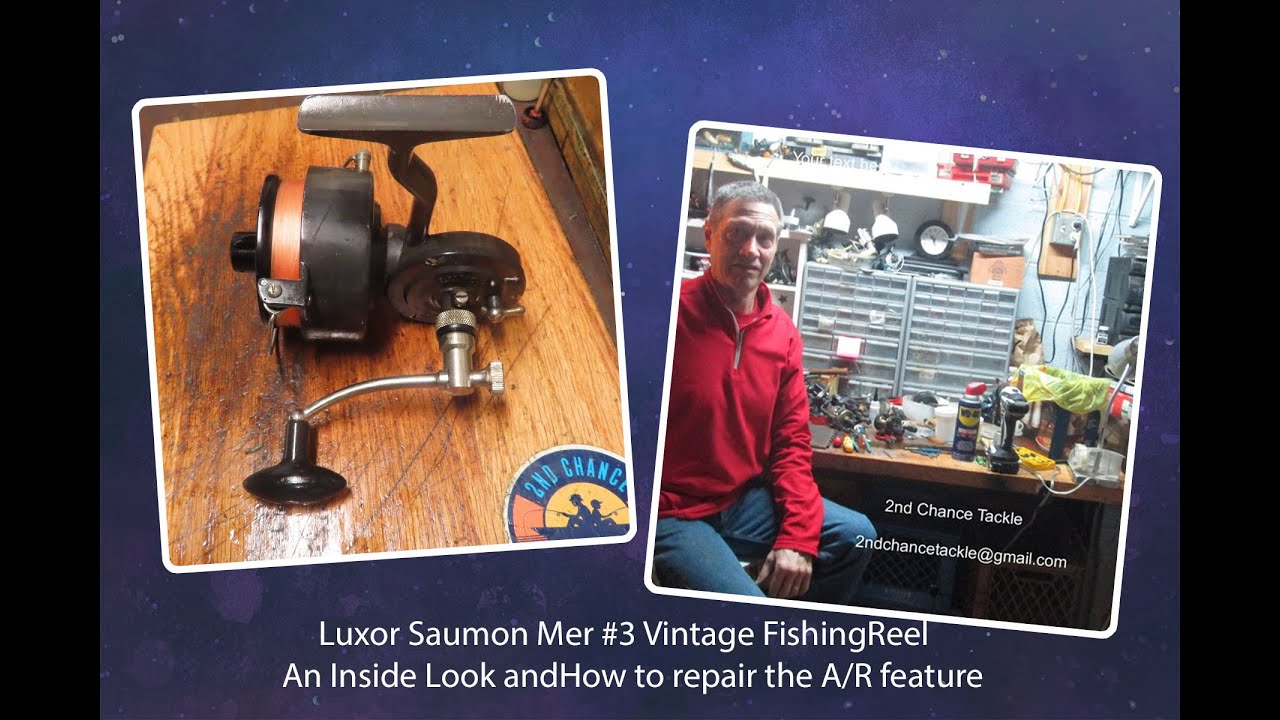 Ancien moulinet Luxor 3 LS LA Pezon Et Michel Saumon, Mer