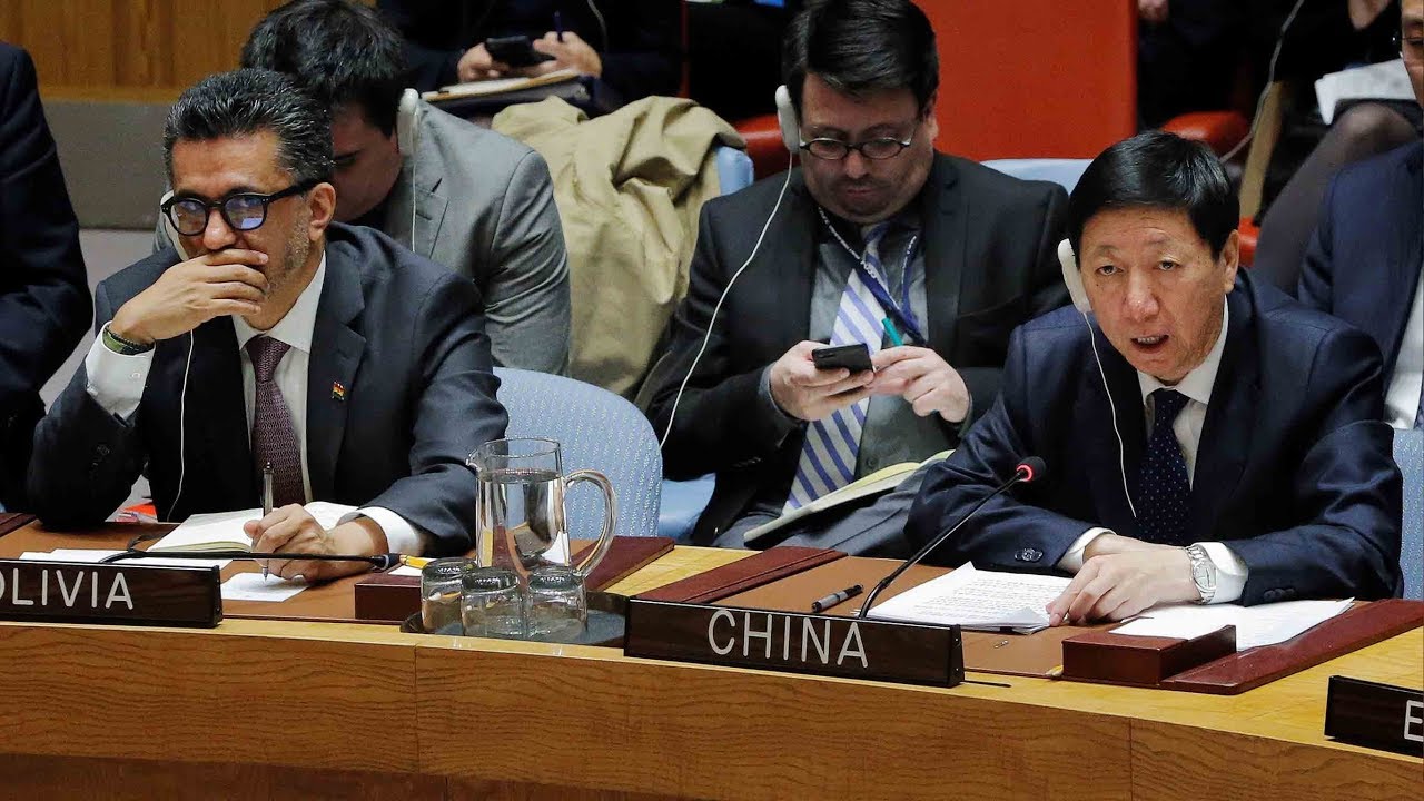 Chinese deputy ambassador speaks at the UN on the DPRK YouTube