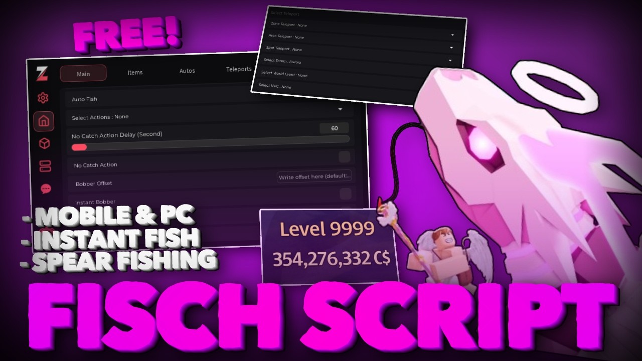 Fisch Script Undetected - Best Auto Farm & Instant Catch ( Mobile & PC ) FREE!