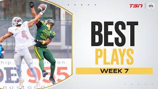 TOP PLAYS FROM WEEK 7 OF THE CFL SEASON