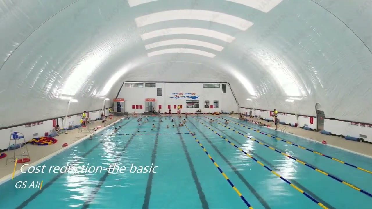 indoor swimming pool air dome