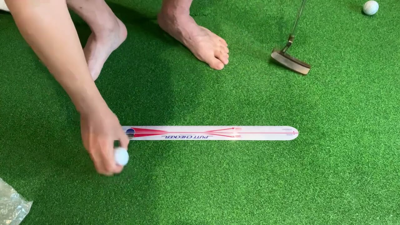 ダイヤゴルフ Daiya Golf パター練習器具 パットチェッカー 正しいパッティングストロークを身に付ける パッティング レール 室内練習 21人気新作