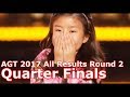 Results Quarter Finals All Results / Summary America's Got Talent 2017 Round 2