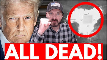 Trump BOMBS New Drug Boat In BRUTAL Fashion *STRIKE FOOTAGE*