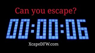 One of the highest rated REAL-LIFE ESCAPE ROOMS in Dallas/Ft. Worth, Texas