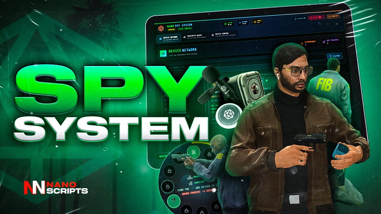 ALL IN ONE Spy System – NANO Scripts FiveM (First of Its Kind) - YouTube