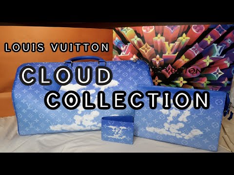 Louis Vuitton Cloud Collection Slender Wallet Unboxing 