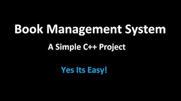 Book Management System | Simple C++ Project | #Yes_Its_Easy