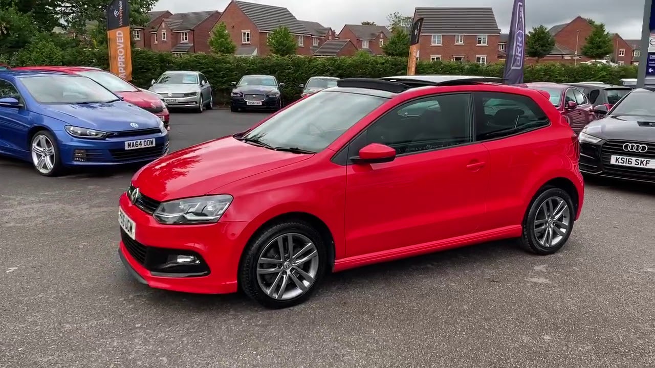 2016 '16' VOLKSWAGEN POLO 1.0 TSI BLUEMOTION TECH R LINE