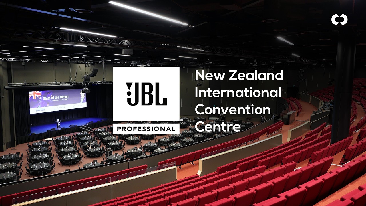 Inside NZICC: The Largest JBL VTX A Series Theatre System in Asia-Pacific
