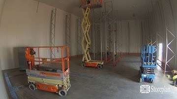 Storeplan SSI I600 Pallet Racking warehouse installation - Timelapse and Completed Project Pics