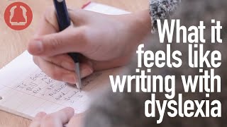 Feel what it's like to take notes with dyslexia  Bell House