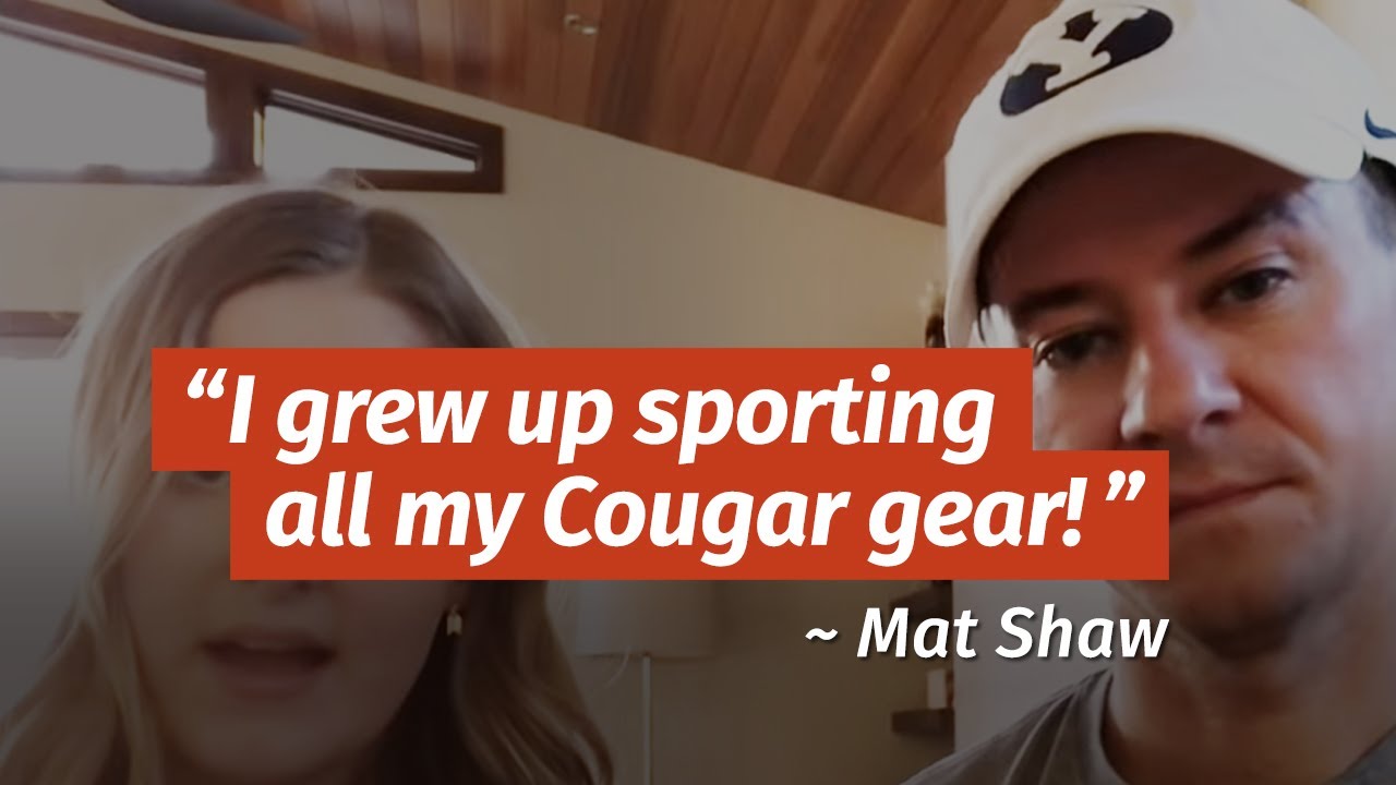Mat Shaw Grew Up as a BYU Cougar Fan YouTube