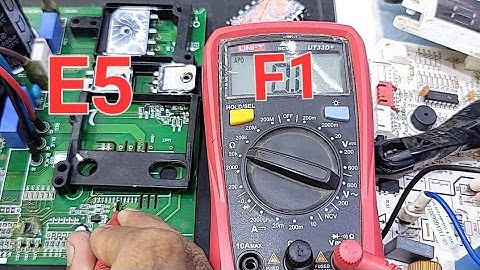 Dawlance PEL Kenwoid  Dc inverter ac F1 E5 error code outdoor pcb Dc inverter ac pcb training center