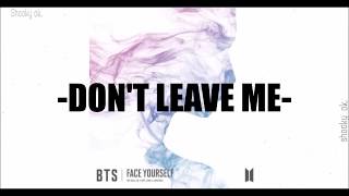 BTS (방탄소년단) ' Don't Leave Me' COMPLETA  (Letra facil -facil pronunciacion)