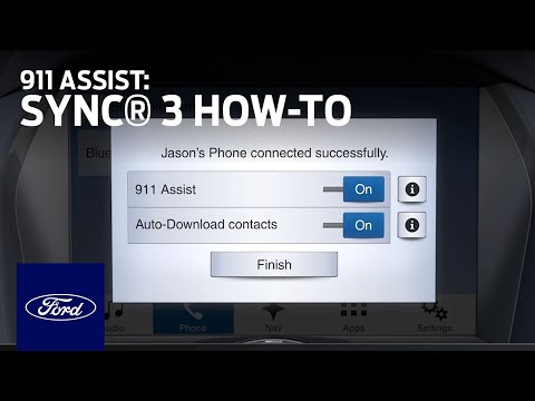 SYNC 3 911 Assist | SYNC 3 How-To | Ford