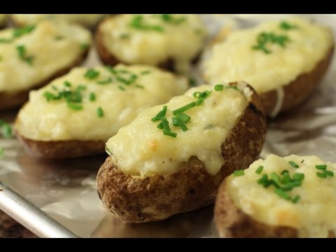 Twice Baked Potatoes With Roasted Garlic | by Rockin Robin