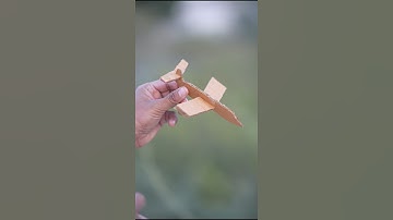 Handmade Airoplane #shorts #devkeexperiment