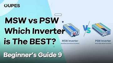 PSW vs MSW: Which is the Best Type of Solar Inverter｜OUPES Beginner’s Guide 9