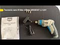 Avis consommateur : Tournevis sans fil Mac Allister MSSD36T-Li 3,6V | Castorama