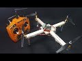 Chế Quadcopter 350 Brushless với gỗ balsa