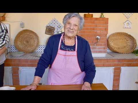 Pasta Grannies meet 100 year old Letizia - our oldest Pasta Granny yet!