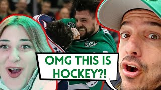 Cubans React to First NHL Hockey Game (SHOCKED!)  Latinos in Hockey