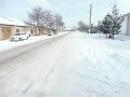 Джизакский снег у пьяной горы ул. Бограновская в сторону Фарижа и дом Татьяны Мартыновой Январь 2023