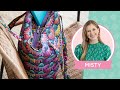 Learn how to make an Easy Quilted Zipper Tote with Misty Doan!