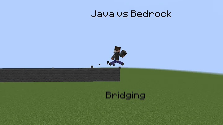 Java vs Bedrock Bridging | Minecraft
