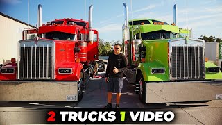 Truck driver brings us TWO Kenworth Semis for floor, lighting, and upholstery upgrades