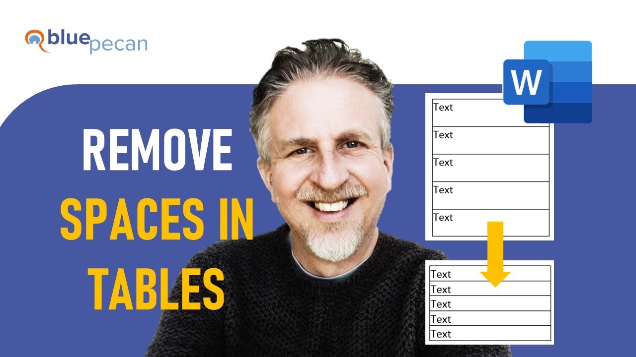 Remove Unwanted Spaces from Cells in a Microsoft Word Table – 5 Methods.