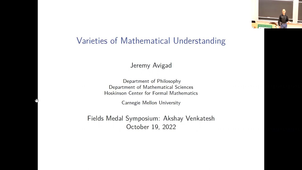 Varieties of Mathematical Understanding