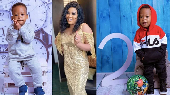 Bidemi Kosoko's son celebrates birthday on Children's Day
