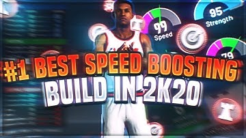 NBA2K20 | The Best SpeedBoosting Build With Contact Dunks,Ankle Breakers