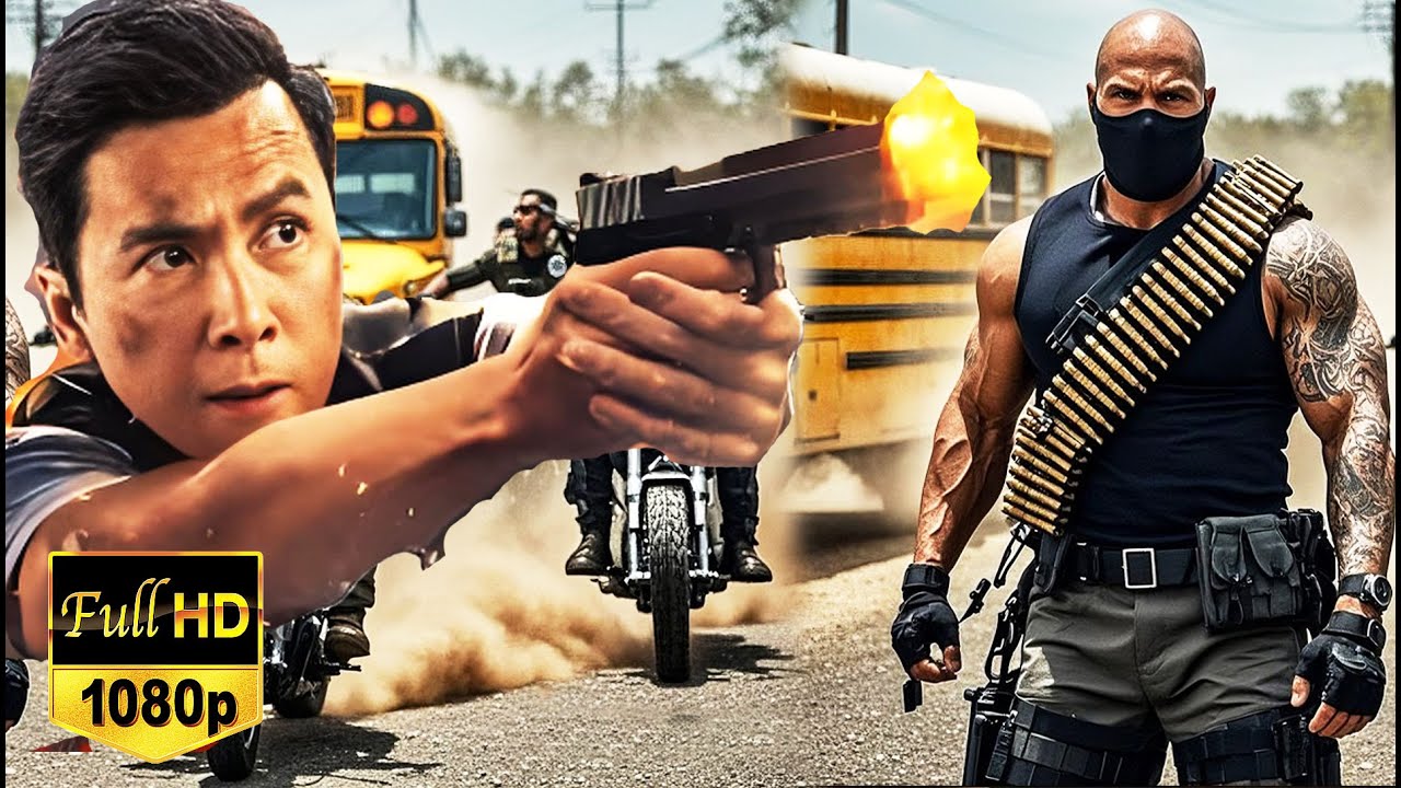 劫匪太囂張光天化日搶劫銀行，哪料甄子丹就在樓下喝咖啡，瞬間秒殺他們| Kung Fu | 功夫 | 動作片 | 甄子丹 |