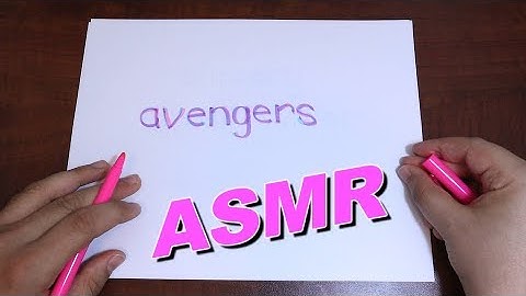 ASMR - Repeating Words - Whispers, Mouth Sounds, Tracing, Tingles