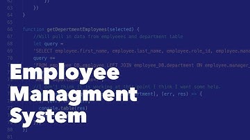 Employee Management System Demo Video