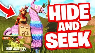 CRAZY GAME OF *HIDE AND SEEK* IN FORTNITE