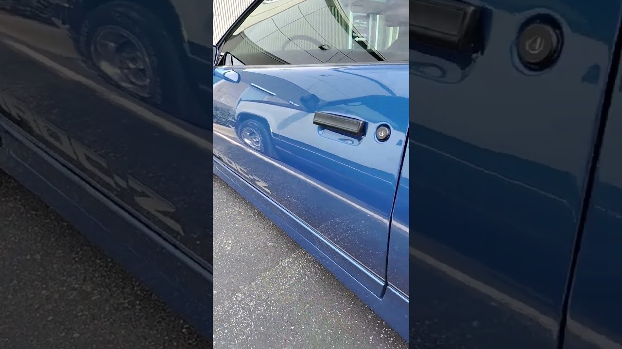 1987 Chevrolet Camaro IROC-Z restomod with a Corvette engine and a 6 speed manual! Bright blue, FL