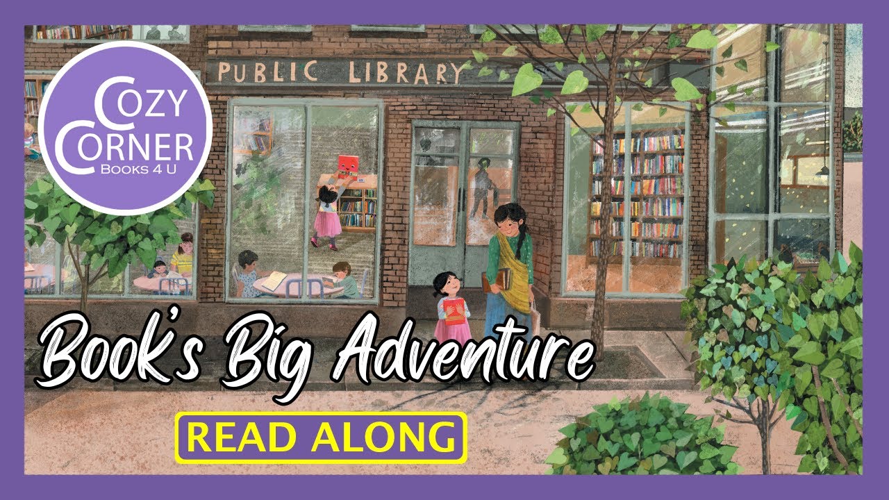 Book's Big Adventure - Read Aloud Children's Book - YouTube