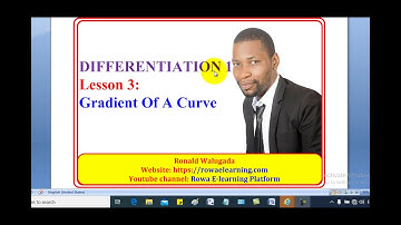 3-How To Calculate The Gradient Of A Curve (A-level Math)