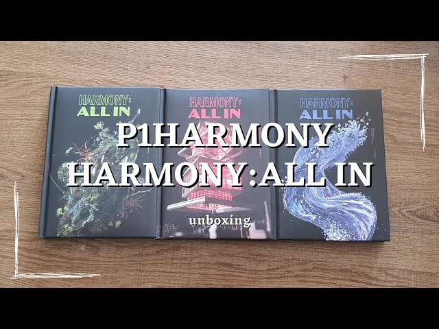 P1harmony - Harmony : All In - All In Ver. (cd) : Target