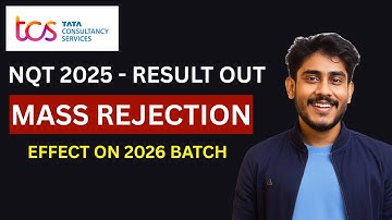 TCS NQT 2025 Result Out | Accept Offer Letter | Mass Rejection | TCS NQT 2026 | Layoffs | #result