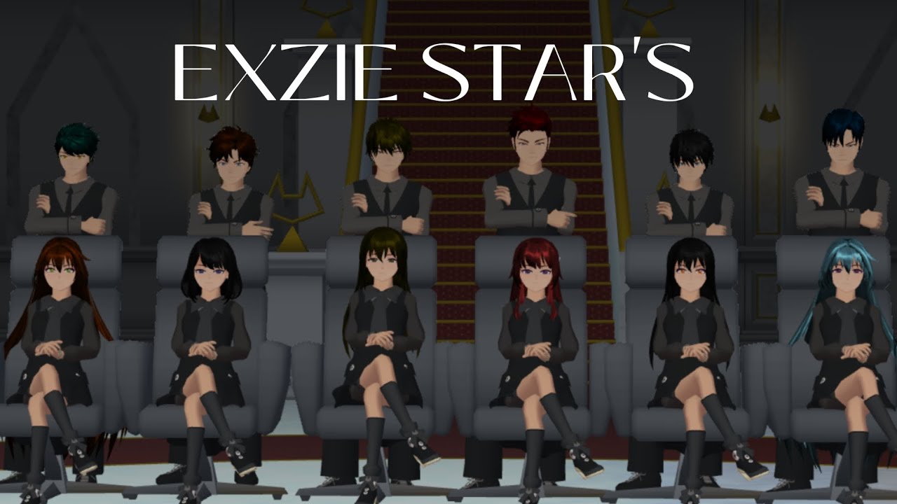 EXZIE STAR'S(intro) [ drama sakura school simulator]