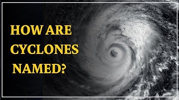 How are cyclones named?