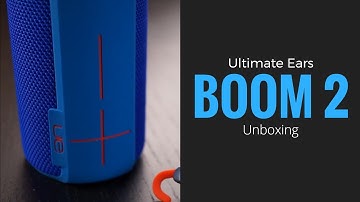 UE Boom 2 Bluetooth Speaker Unboxing